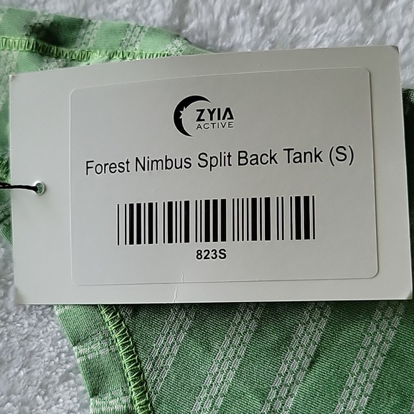 Brand new Zyia Forest Nimbus Split Back Tank - Picture 6 of 7